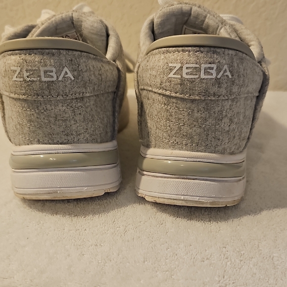 ZEBA Women'a Size 9 Hands Free Slip On Comfort Sneakers Gray - Picture 14 of 14